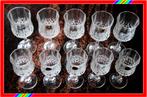 CRISTAL D'ARQUES LONGCHAMP : Glazen  Witte Wijn + Rode Wijn, Glas, Ophalen of Verzenden, Zo goed als nieuw