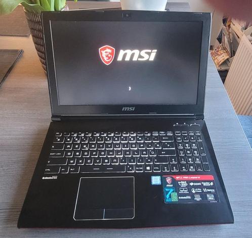 Gaming laptop MSI GP62 7RD Leopard, Informatique & Logiciels, Ordinateurs portables Windows, Utilisé, 15 pouces, HDD, SSD, 16 GB