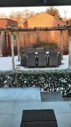 8 tuinstoelen + 8 kussens, Tuin en Terras, Ophalen