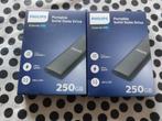 2 NOUVEAUX SSD externes PHILIPS de 250 Go, Informatique & Logiciels, Disques durs, Comme neuf, 250GB, Enlèvement ou Envoi, SSD