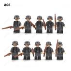 🎁 WW2 Bouwstenen - A06 - Duitse Soldaten ( 10x ) 🎁, Kinderen en Baby's, Speelgoed | Duplo en Lego, Nieuw, Complete set, Ophalen of Verzenden