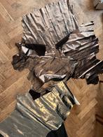 Lot peaux cuir facon crocodile serpent cuivre bronze metal, Hobby en Vrije tijd, Ophalen of Verzenden, Nieuw