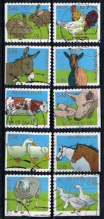 Postzegels uit Belgie - K 2473 - boerderij dieren, Postzegels en Munten, Met stempel, Gestempeld, Overig, Ophalen of Verzenden
