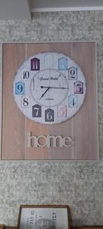 wandklok landelijke stijl, Huis en Inrichting, Ophalen, Zo goed als nieuw, Analoog, Wandklok