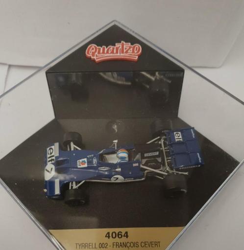 Mooie Formule 1: Tyrrell 002, François Cevert, Quartzo, 1:43, Hobby en Vrije tijd, Modelauto's | 1:43, Gebruikt, Auto, Overige merken