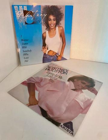 Whitney Houston 2 singles 85 & 87 beschikbaar voor biedingen