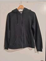 Zwarte trui sweater met rits en capuchon, Kleding | Dames, Truien en Vesten, Ophalen, Gedragen