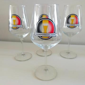4x glas Beertourism bier degustatieglas streekbier beschikbaar voor biedingen
