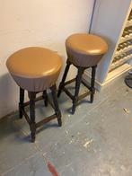 2 chaises de bar, Enlèvement, Utilisé, Bois