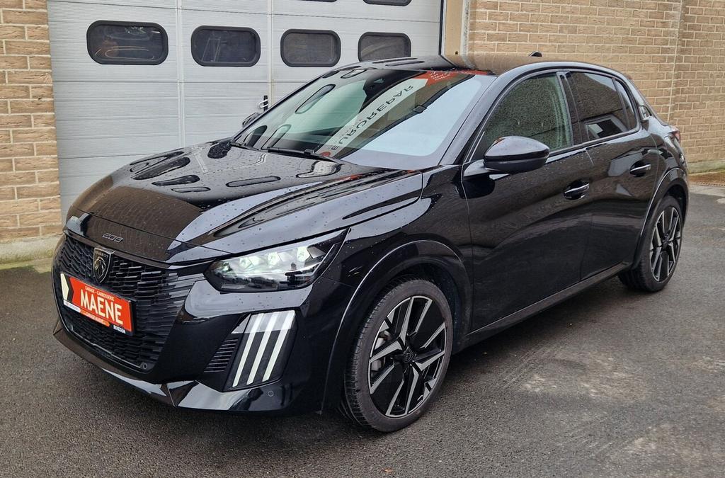 Peugeot 208 1.2 Turbo GT, 0 kg, 0 cilinders, 0 kg, Zwart