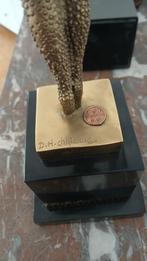 Starfish bronzen beeld met marmeren basis | BuitenKans, Ophalen, Brons