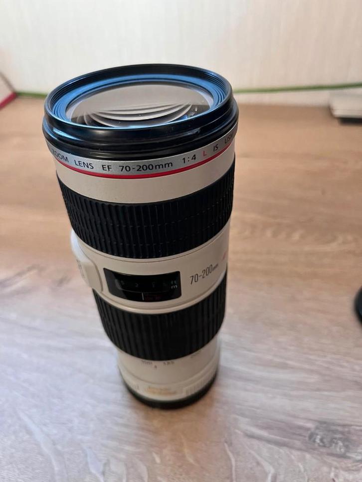 Canon EF lens 70-200 f4 IS USM L-reeks, Audio, Tv en Foto, Foto | Lenzen en Objectieven, Zo goed als nieuw, Telelens, Zoom, Ophalen