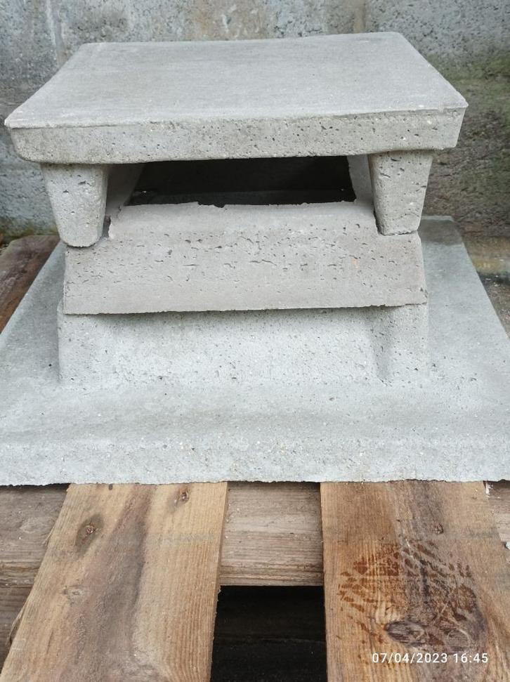 BETONNEN ANTI-TERUGSTROOM SEBIDAL VOOR SCHOORSTEEN, Doe-het-zelf en Bouw, Ventilatie en Afzuiging, Nieuw, Ventilator en Afzuiger