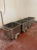 Kuip op wielen roestvrij staal, Zakelijke goederen, Ophalen