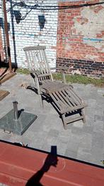 teak ligbed, Ophalen, Gebruikt
