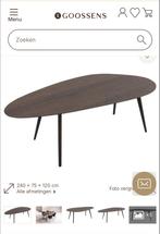 Organische tafel, Huis en Inrichting, Ophalen, 100 tot 150 cm, Eikenhout, 200 cm of meer