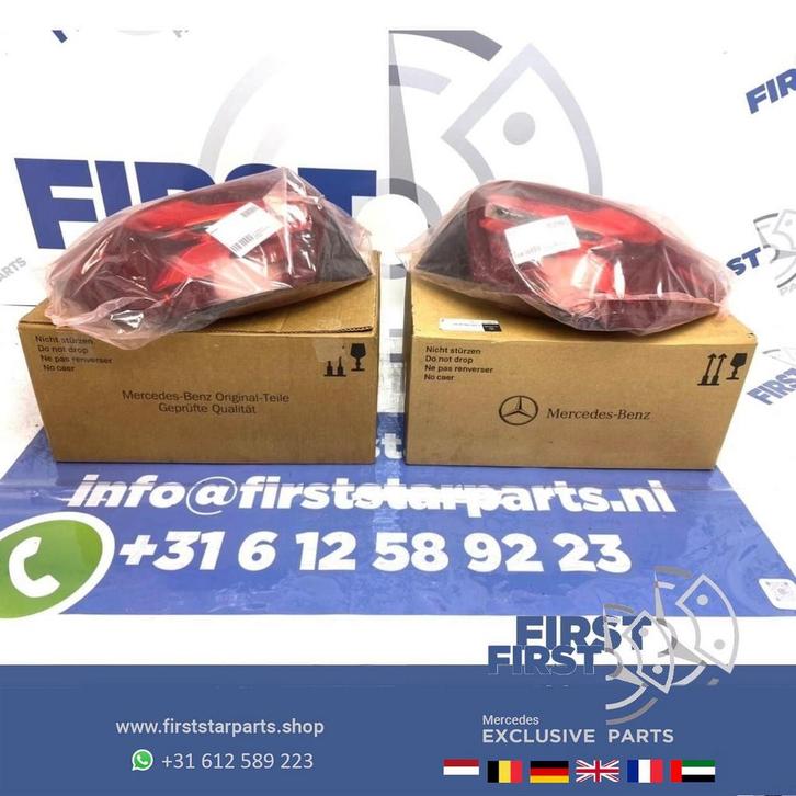W176 FACELIFT LED ACHTERLICHTEN SET ORIGINEEL FULL LED 2018, Auto-onderdelen, Verlichting, Mercedes-Benz, Gebruikt, Ophalen of Verzenden