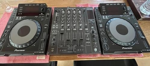 Pioneer DJ set: DJM-800, 2x CDJ-900 + Speakers, Musique & Instruments, DJ sets & Platines, Comme neuf, DJ-Set, Pioneer, Enlèvement