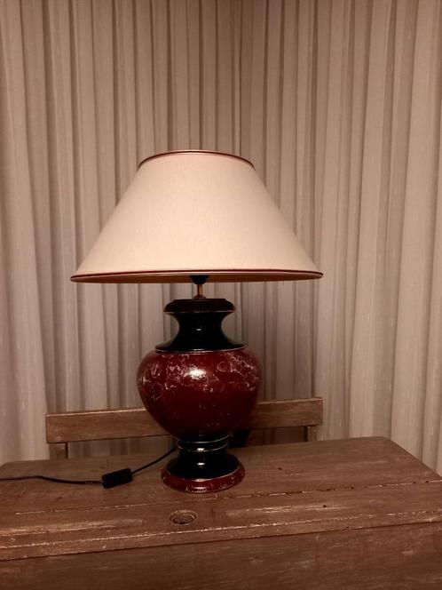 Porcelain Villa lamp xl, Maison & Meubles, Lampes | Lampes de table, Comme neuf, 50 à 75 cm, Autres matériaux, Enlèvement