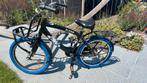 Coole jongensfiets met voordrager en blauwe banden, Fietsen en Brommers, Ophalen, Gebruikt, Alpina, Handrem