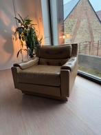 Fauteuil vintage annee 80, Enlèvement, Comme neuf, Cuir