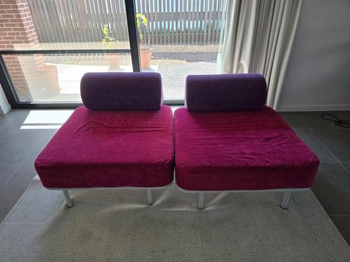 VINTAGE IKEA ZETEL, Huis en Inrichting, Zetels | Zetels en Chaises Longues, Zo goed als nieuw, Stof, Ophalen