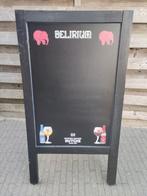 Stoepbord / krijtbord Delirium, Verzamelen, Biermerken, Ophalen, Gebruikt
