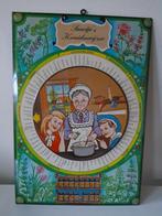 Saartjes Kruidenwijzer - Brocante vintage plakkaat, Ophalen of Verzenden