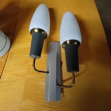 retro - dubbele wandverlichting - PHILIPS beschikbaar voor biedingen