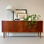 Vintage dressoir, lowboard, Deens, teak, Ophalen of Verzenden, Gebruikt