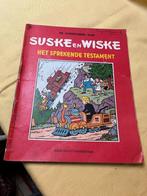 suske en wiske het sprekende testament nr 32 (1958), Gelezen, Willy Vandersteen, Eén stripboek, Ophalen of Verzenden