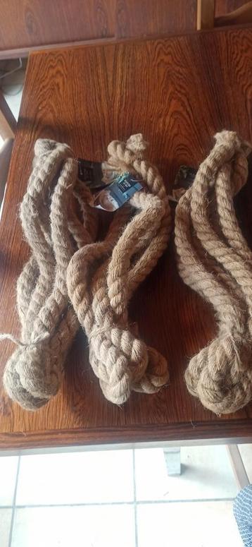3 embrases corde neuves, Enlèvement ou Envoi, Neuf