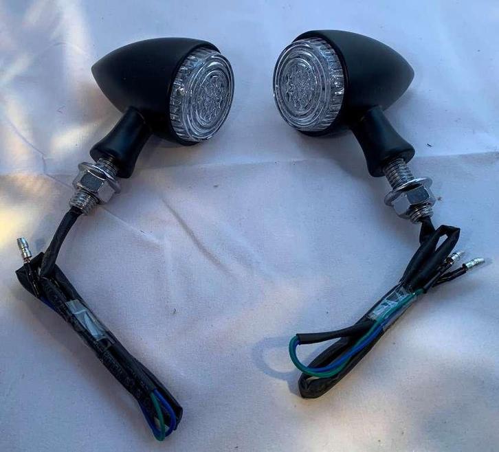 Highsider LED Knipperlichten Colorado – Zwart (Set van 2), Motoren, Accessoires | Overige, Nieuw, Verzenden