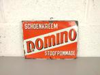 Emaille bord Dimino schoenkreem uit 1926, Verzamelen, Reclamebord, ., Ophalen of Verzenden, Zo goed als nieuw