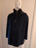 Blauwe geklede jas van Hugo Boss, Kleding | Heren, Maat 52/54 (L), Blauw, Ophalen of Verzenden, Zo goed als nieuw