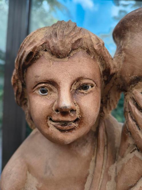 Massief Houten Beeld Mooie Patina H52CM Te Koop Intermassa, Antiek en Kunst, Kunst | Beelden en Houtsnijwerken, Ophalen