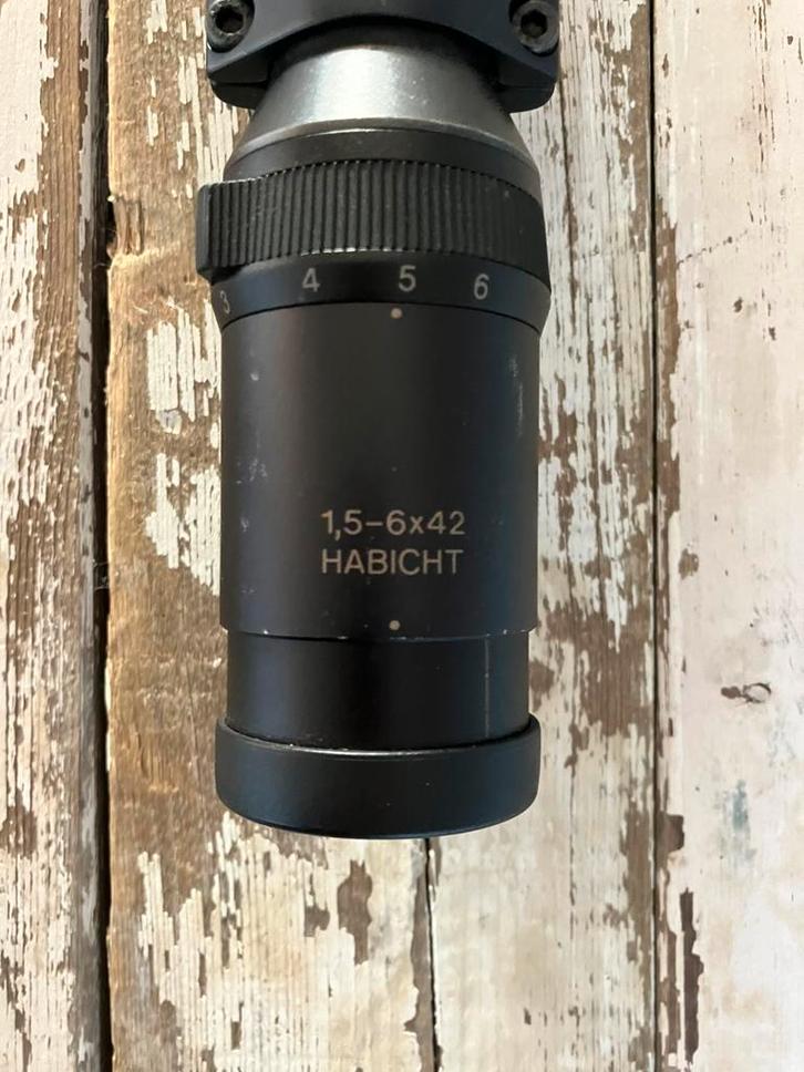 Richtkijker Swarovski Habicht 1.5-6x42, Sport en Fitness, Schietsport-accessoires, Gebruikt, Ophalen