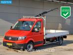 Volkswagen Crafter 177pk Open laadbak Laadkraan Palfinger Kr, Auto's, Bestelwagens en Lichte vracht, Achterwielaandrijving, Gebruikt