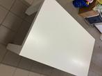 witte keukentafel laminaat 90x150, Huis en Inrichting, Ophalen, Gebruikt, 75 cm of meer, Wit
