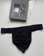 Calvin Klein Microfiber String Heren, Kleding | Heren, Ondergoed, Verzenden, Zwart, Calvin Klein, Slip