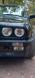 Zwarte BMW E30 325i cabrio in topstaat!, Auto's, Achterwielaandrijving, Zwart, 2494 cc, Cabriolet