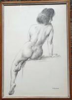 Raphael De Buck Gent naakttekening, Antiek en Kunst, Ophalen of Verzenden