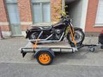 Aanhangwagen  750 kilo voor moto of scooters of quad, Auto diversen, Aanhangers en Bagagewagens, Ophalen