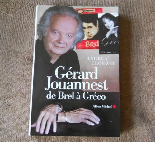 Gérard Jouannest - De Brel à Gréco (Angela Clouzet), Boeken, Muziek, Gelezen, Ophalen of Verzenden
