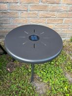 Bijzettafeltje met licht, Tuin en Terras, Tuintafels, Ophalen, Zo goed als nieuw