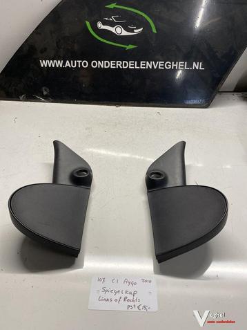 Peugeot 107 Citroën C1 Toyota Aygo 2010 Buitenspiegel afdekk beschikbaar voor biedingen