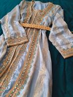 Marokkaanse jurk babyblauw, Gedragen, Maat 36 (S), Ophalen