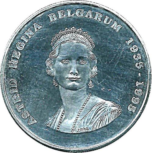 Munt 60ste sterfdag van Koningin Astrid, Postzegels en Munten, Munten | België, Losse munt, Zilver, Zilver, Ophalen