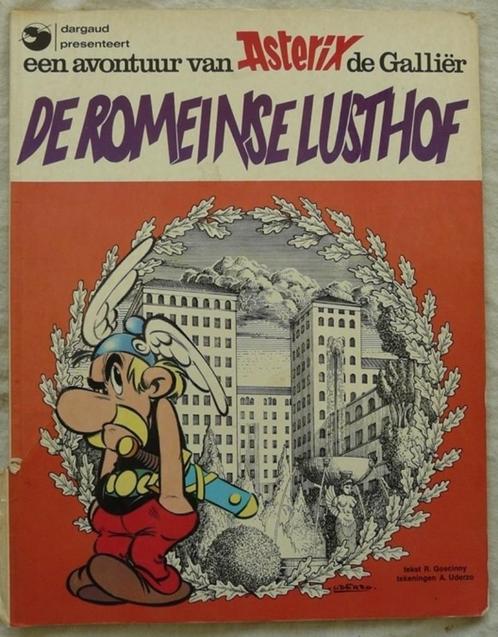 Strip, Asterix, De Romeinse Lusthof, Nr.17, Dargaud, 1979., Boeken, Stripverhalen, Gelezen, Eén stripboek, Ophalen of Verzenden