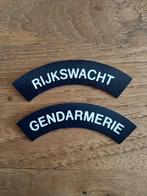 RIJKSWACHT * GENDARMERIE * MILICIEN, Verzenden, Rijkswacht, Embleem of Badge